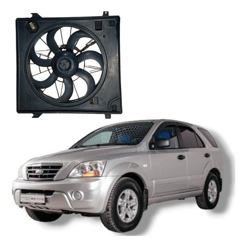 Defletor Radiador Ventoinha Kia Sorento 2006 A 2013