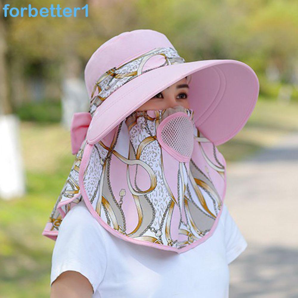 FORBETTER Flor Impressão Balde Chapéu Casual Caminhadas Bonés De Pesca Poliéster Acessórios De Vestuário Ao Ar Livre Ver