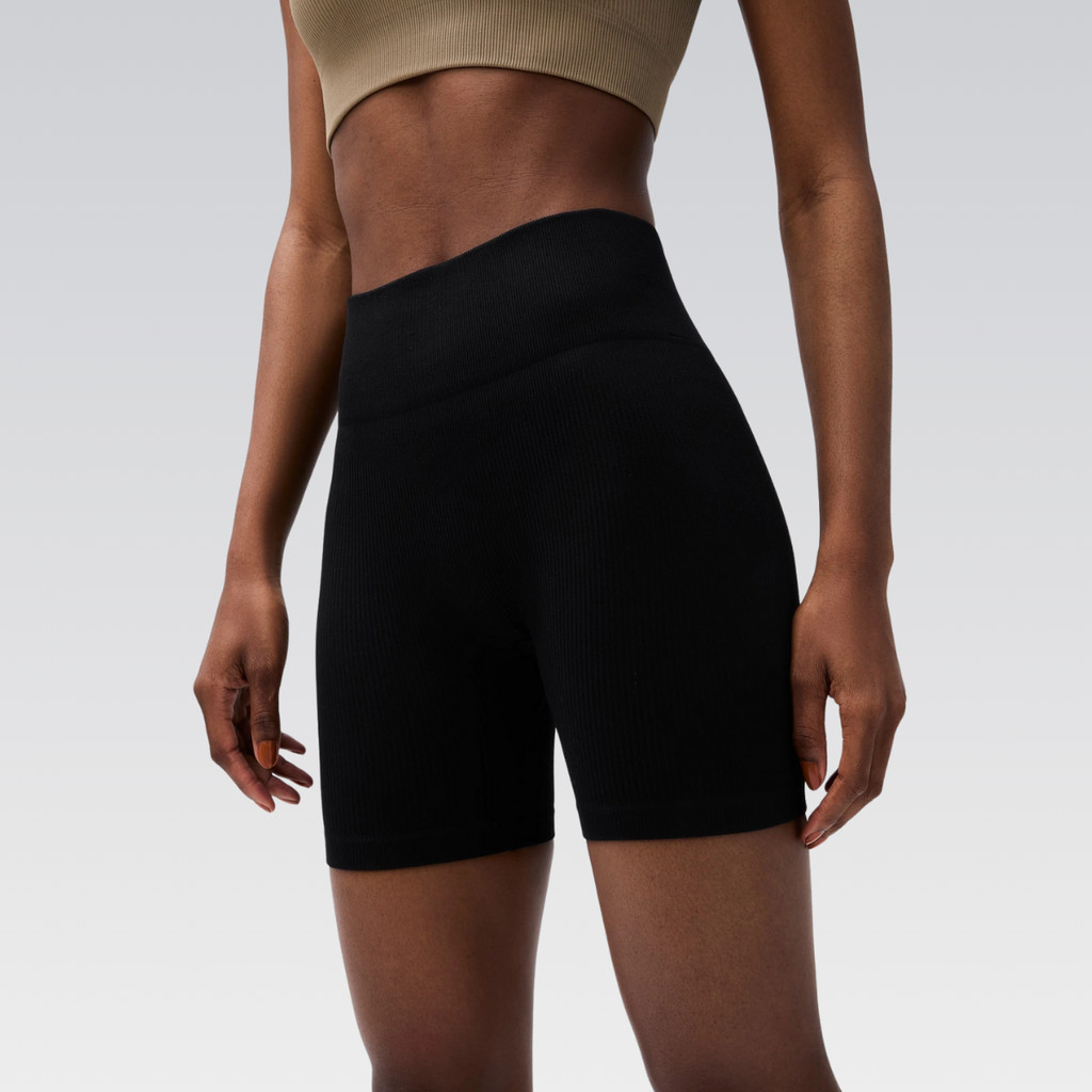 Bermuda Esportiva Biker Sem Costura Cintura Alta Hering