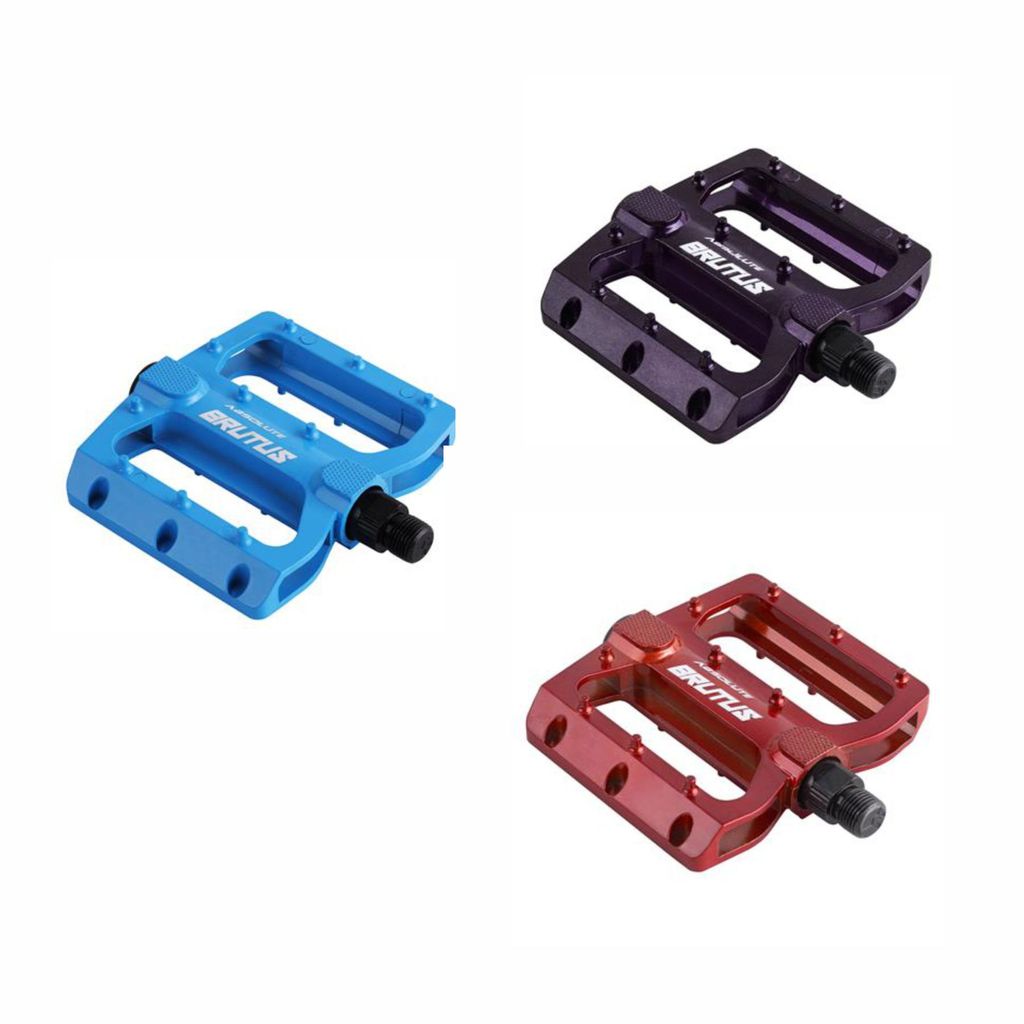 Pedal Bicicleta Absolute Brutus Flat Plataforma 9/16 Cores em Oferta na Shopee