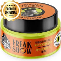 Pomada Para Cabelo Matte Don Alcides Freak Show 80g em Oferta na Shopee