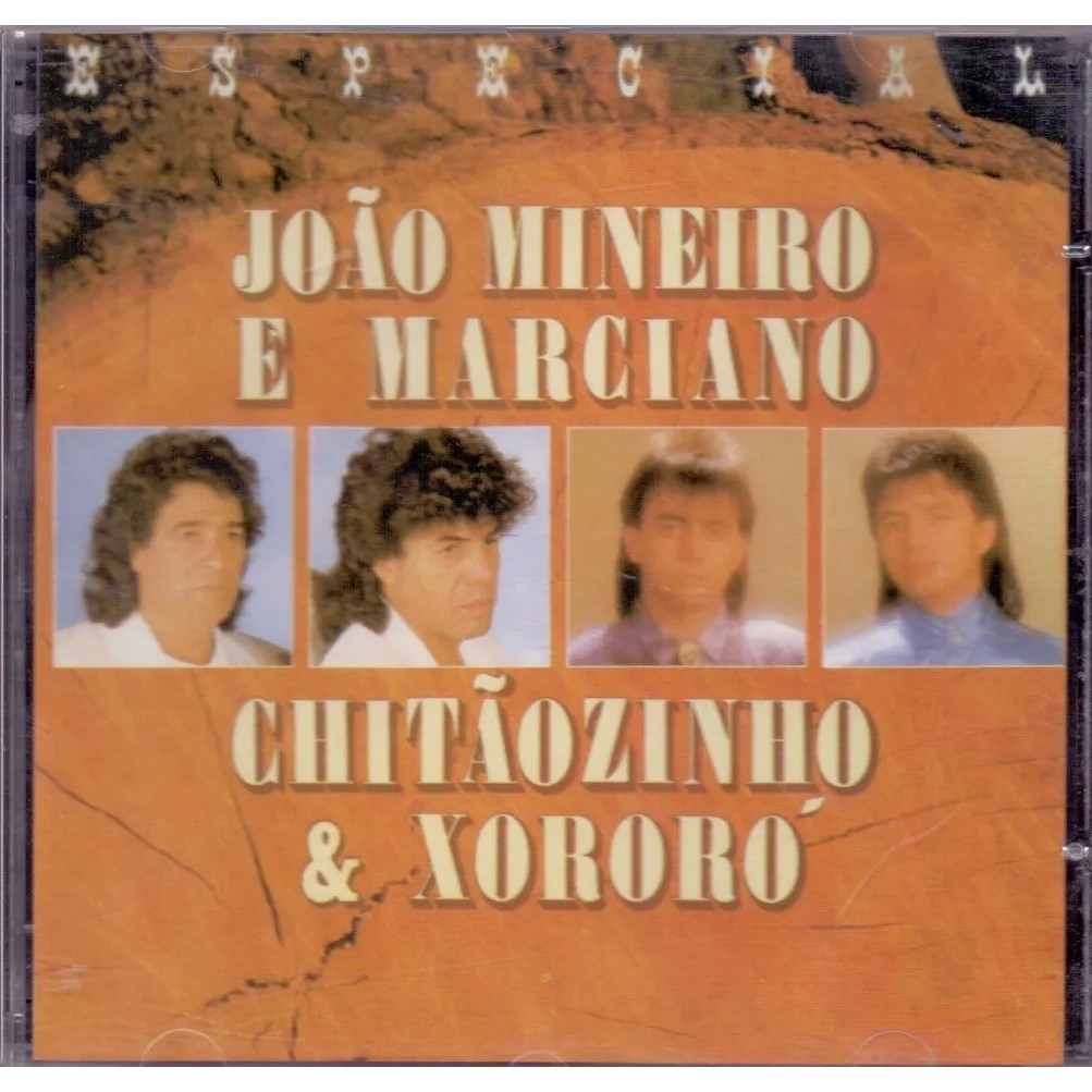 CD João Mineiro & Marciano e Chitãozinho & Xororó CD Especial João Mineiro & Marciano e Chitãozinho & Xororó