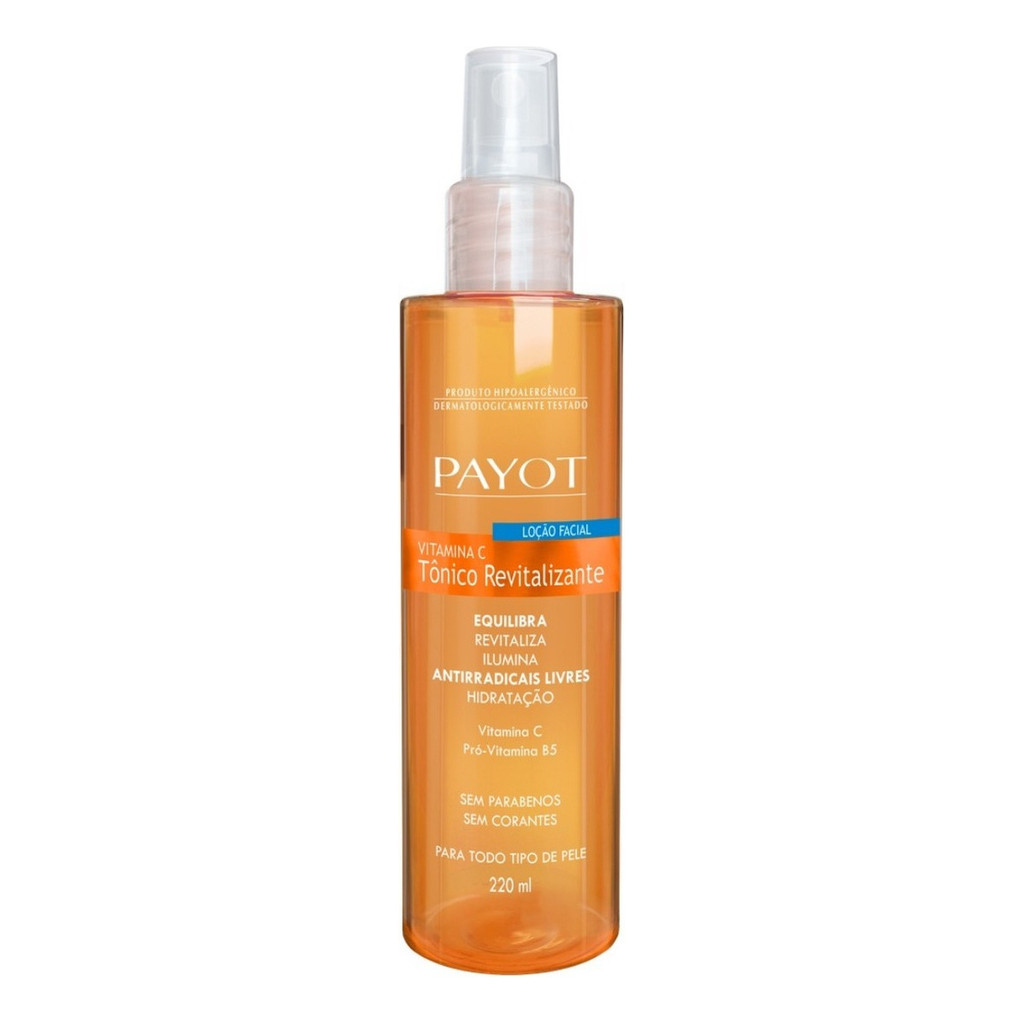 Tônico Revitalizante Vitamina C Payot 220ml - Pele Normal