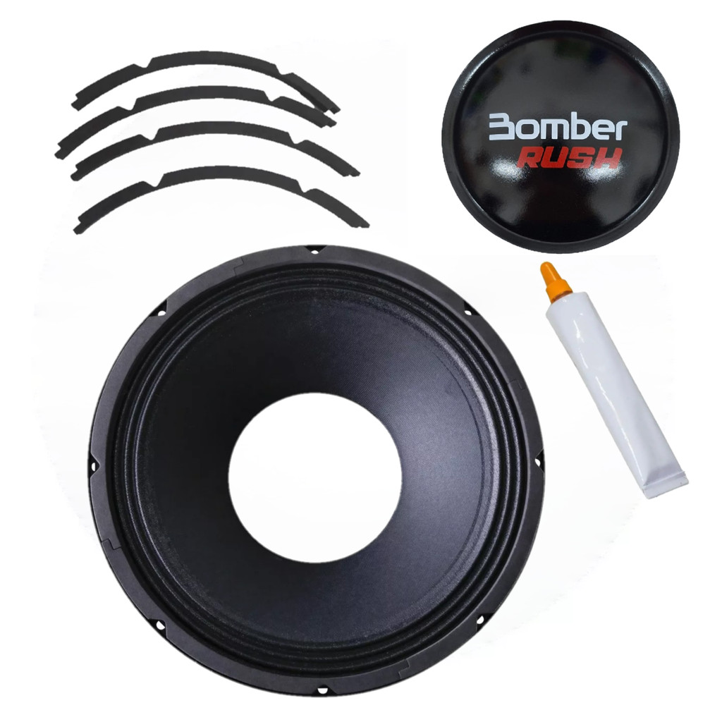 KIT REPARO BOMBER RUSH 2.0K 15" 4 OHMS - 1000 RMS