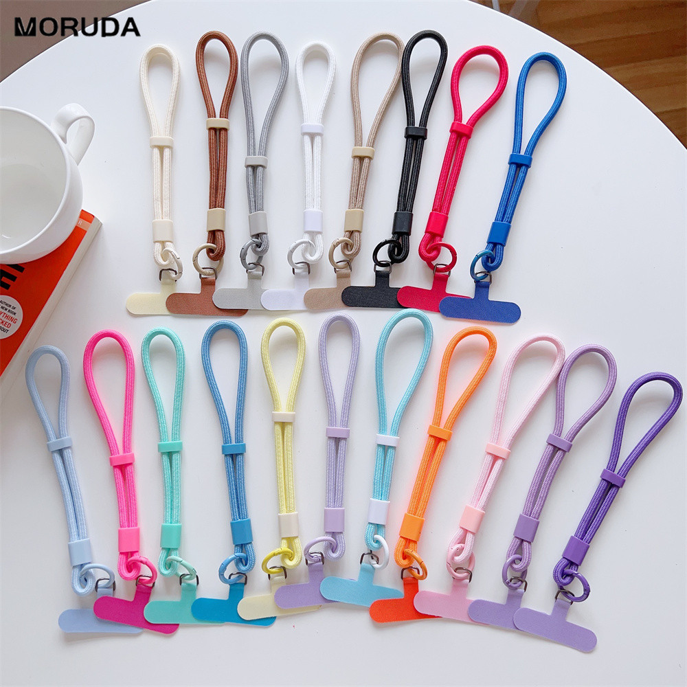 Cordão Curto Ajustável Para Celular , Universal Colorido Mão , Corda Capa De Acessórios
