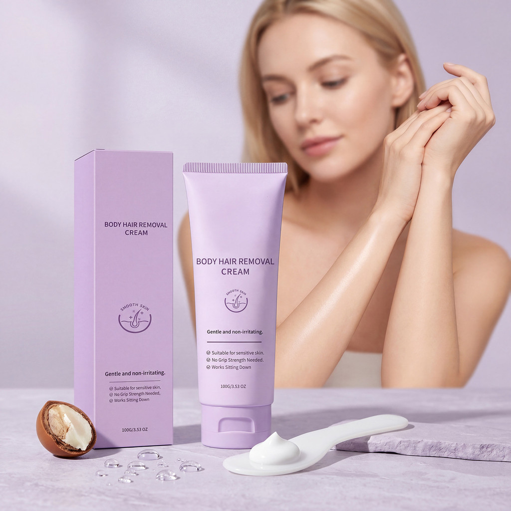 Creme Depilatório Suave 100 g – Hidratante, Pele Macia, Cuidado Corporal – Para Todos