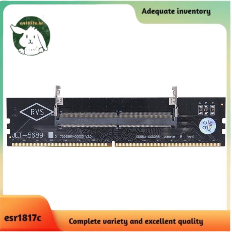 Adaptador De Memória DDR5 Para Laptop , Conversor De Conector RAM DDR5 SO-DIMM Desktop