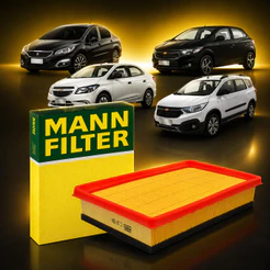 Filtro De Ar Motor GM Onix 1.0 8V 1.4 2012 À 2019 C24034 Mann Filter