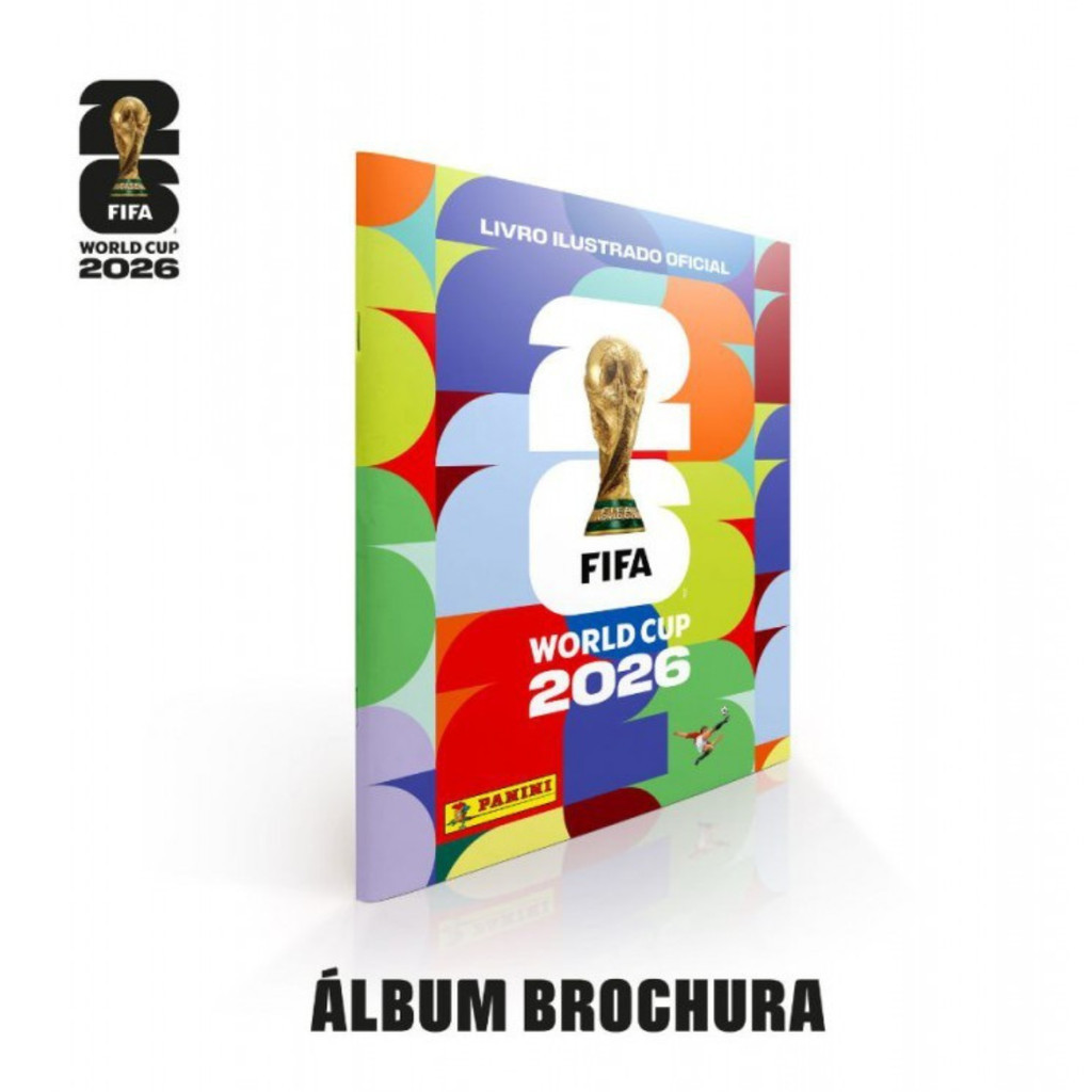 Álbum de Figurinhas Brochura Copa do Mundo Fifa 2026 CAPA MOLE