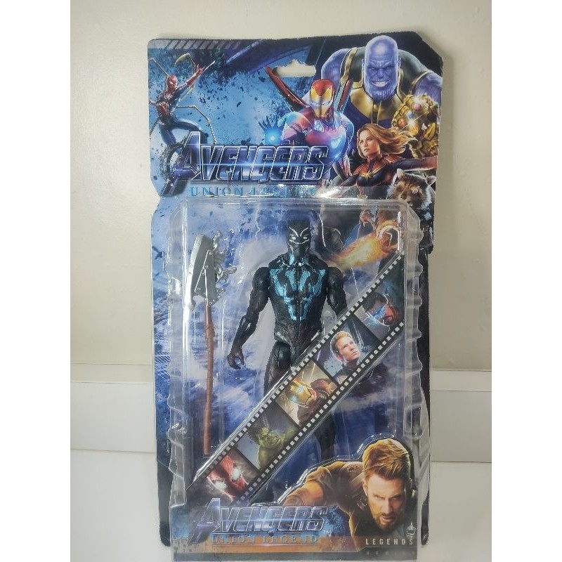 pantera negra 15 cm / boneco Marvel pantera negra T'challa!!