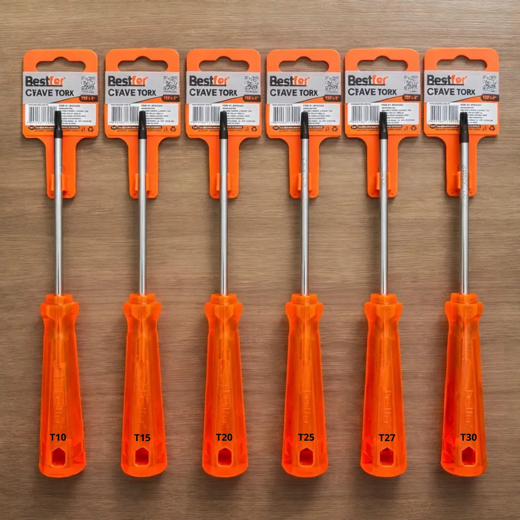 Jogo Chave Torx Kit 6 Peças Alta Qualidade