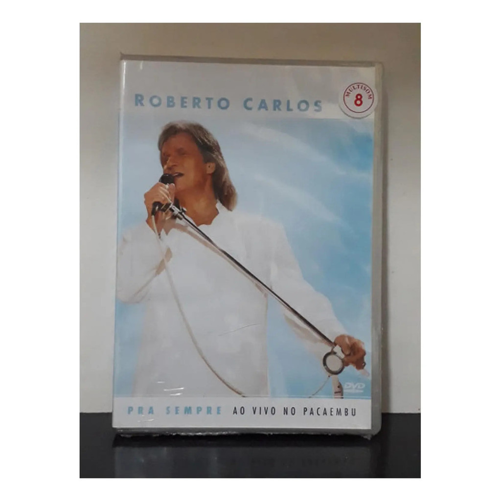 Dvd Roberto Carlos Pra Sempre Ao Vivo No Pacaembu (lacrado) Dvd Ed Simples Novo Lacrado