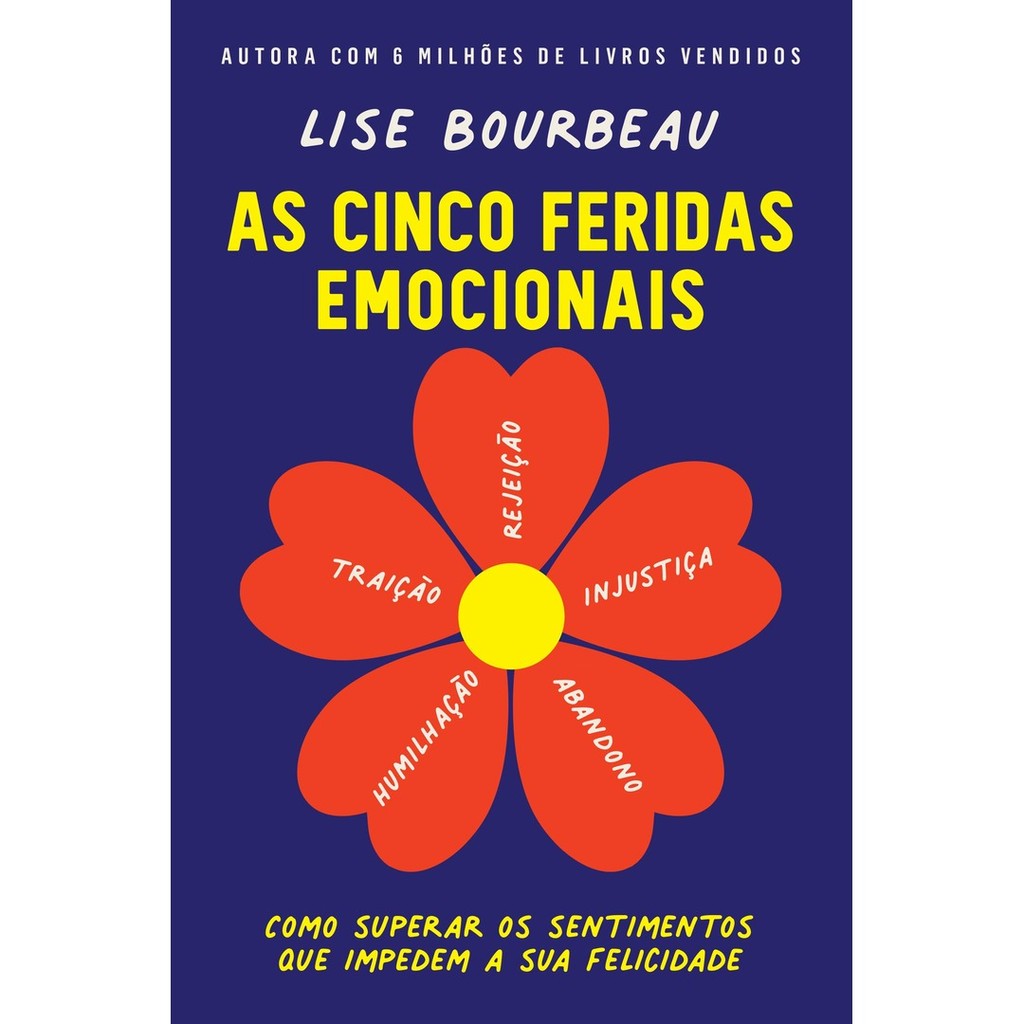 CINCO FERIDAS EMOCIONAIS, AS - NOVA VERSAO - SEXTANTE em Oferta na Shopee