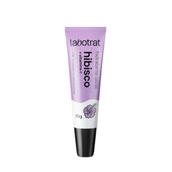Hidratante Labial Hibisco Vitamina C Gloss 10g- LABOTRAT