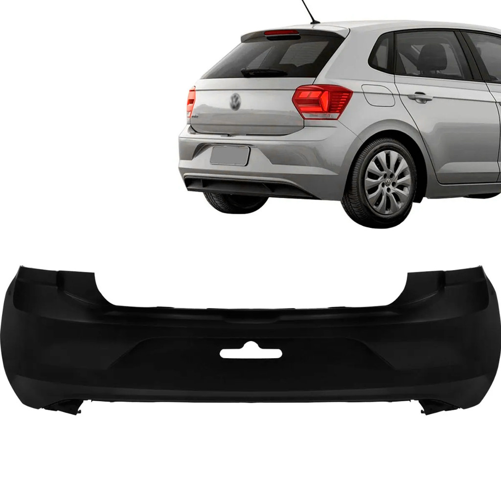 Parachoque Traseiro Polo 2018 2019 2020 2021 2022 em Oferta na Shopee