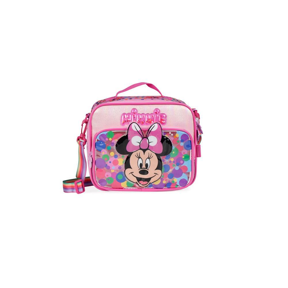 Lancheira Térmica Feminina Minnie Rosa em Oferta na Shopee