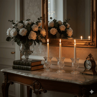 Kit Porta Vela Castiçal De Vidro Resistente  Decoração Festas Eventos em Oferta na Shopee