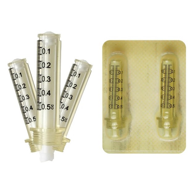 Ampola para Caneta Pressurizada Hyaluron Pen 0,5ml (Caixa c/ 50un)