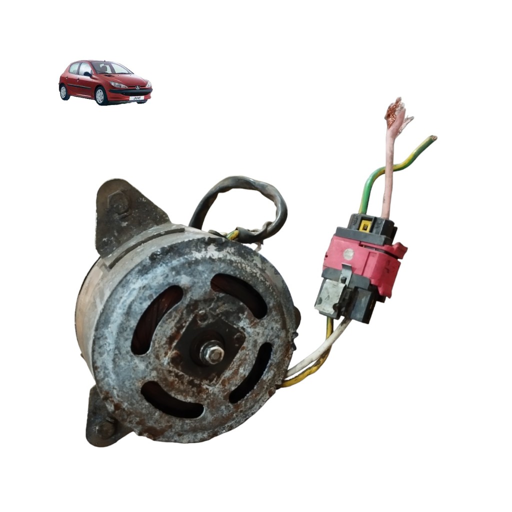 Motor Ventoinha Peugeot  206 1.4 8v 2000 2001 2002 2003 2004