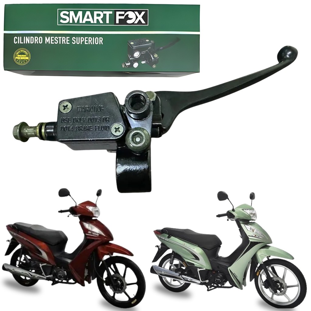 CILINDRO MESTRE SUPERIOR BURRINHO DE FREIO DIANTEIRO SMARTFOX SHINERAY JET 50 SPOR JET+