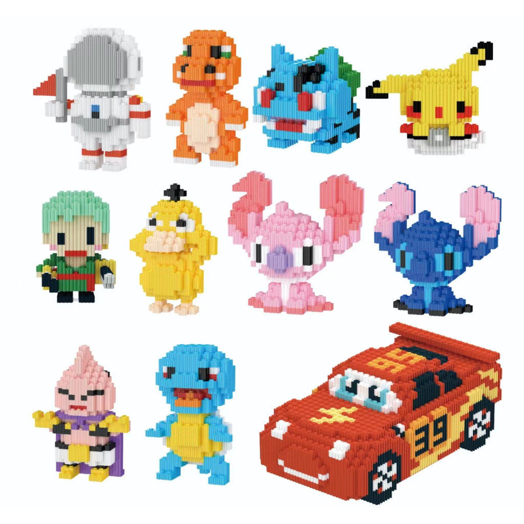 Blocos de Montar Nano De Construção Brinquedos Educativos Para Criança Modelos Variados em Oferta na Shopee