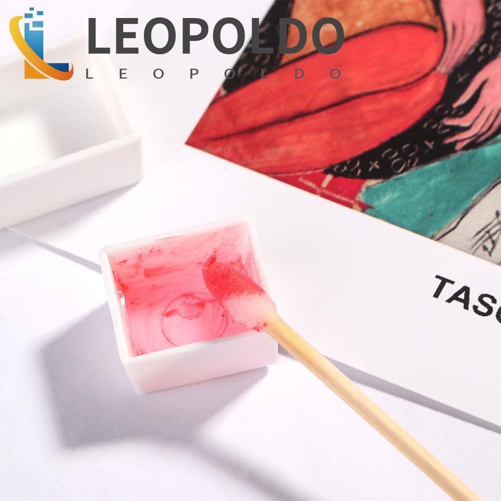 LEOPOLDO Grade De Pintura Em Aquarela 2ml Meia Panela De Plástico Vazia Completa Suprimentos De Arte Branca