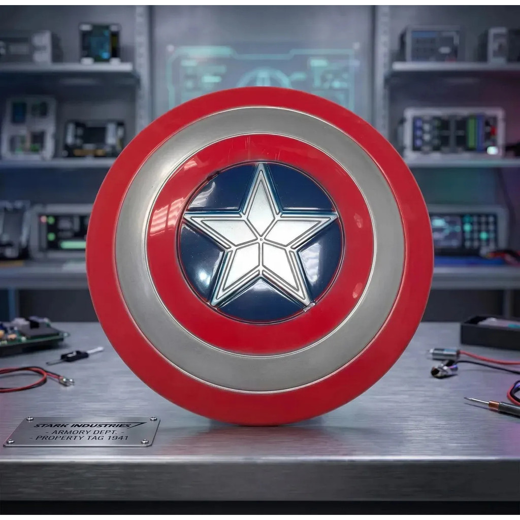 Escudo Do Capitão América De Plástico - Imediato