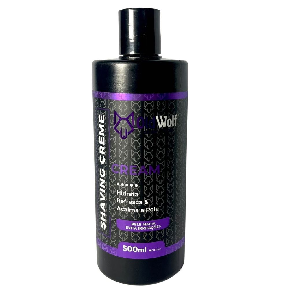 SHAVING CREME 500ML OLD WOLF