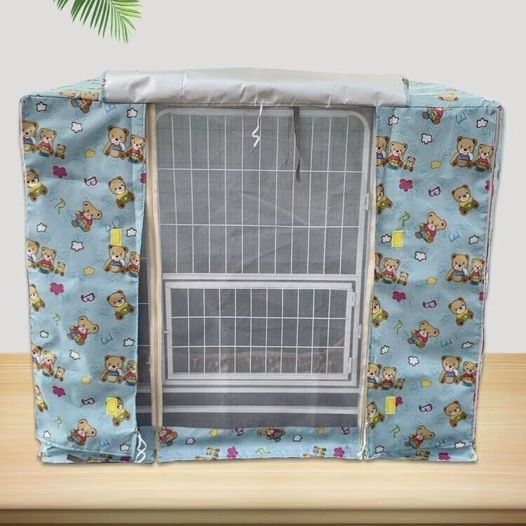 YHMBY3949 verão cão gaiola mosquiteiro capa à prova de mosquito à prova de chuva à prova de vento respirável pára-sol qu