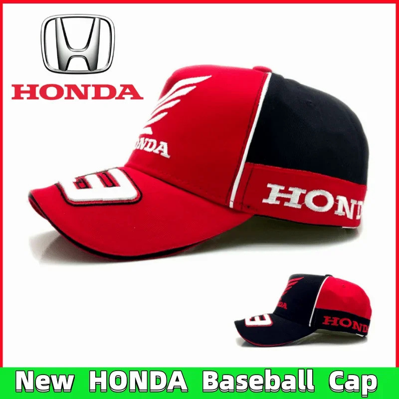 Promoção: Boné de Beisebol HONDA 93, Chapéu de Sol para Esportes de Verão ao Ar Livre, Boné Bordado para Homens e Mulher