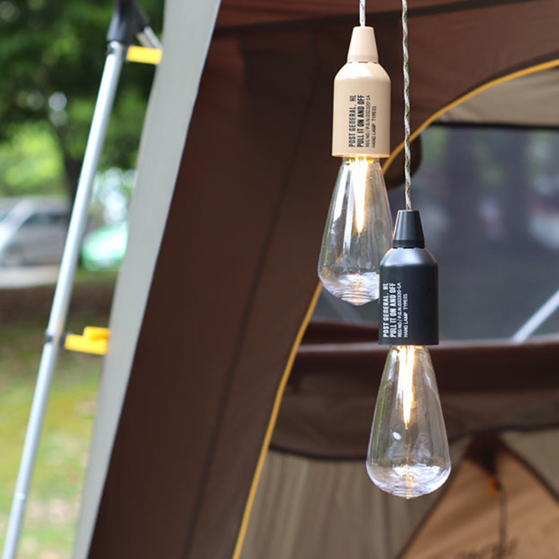 POST GERAL Japão Importado Luzes de Acampamento Tenda Pendurada Recarregável LED Iluminação Camping Controle Remoto