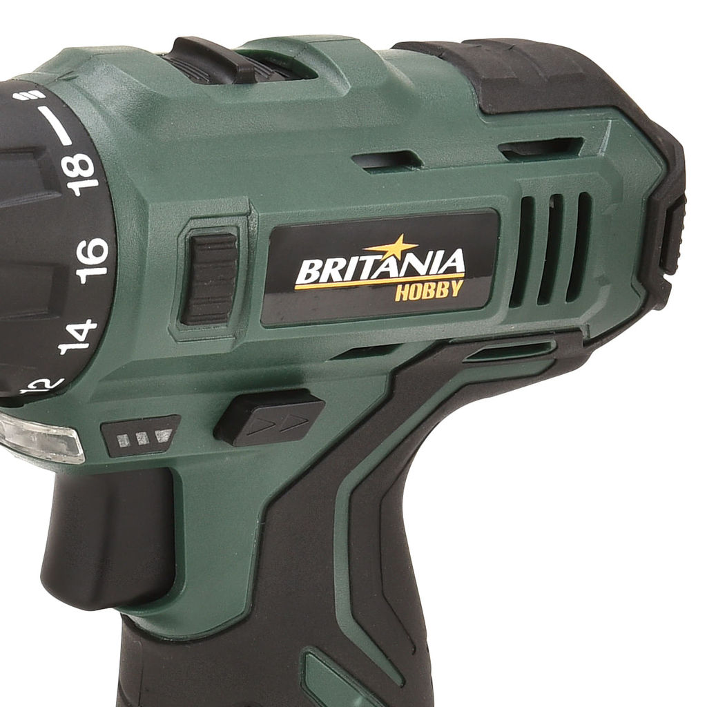 Detalhes do Parafusadeira Britânia 2 em 1 Furadeira Hobby BPF03