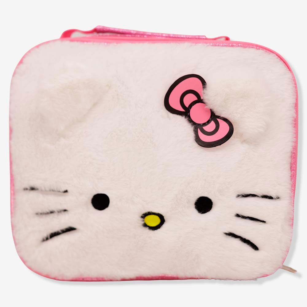 Lancheira Térmica 3D Plush Hello Kitty em Oferta na Shopee