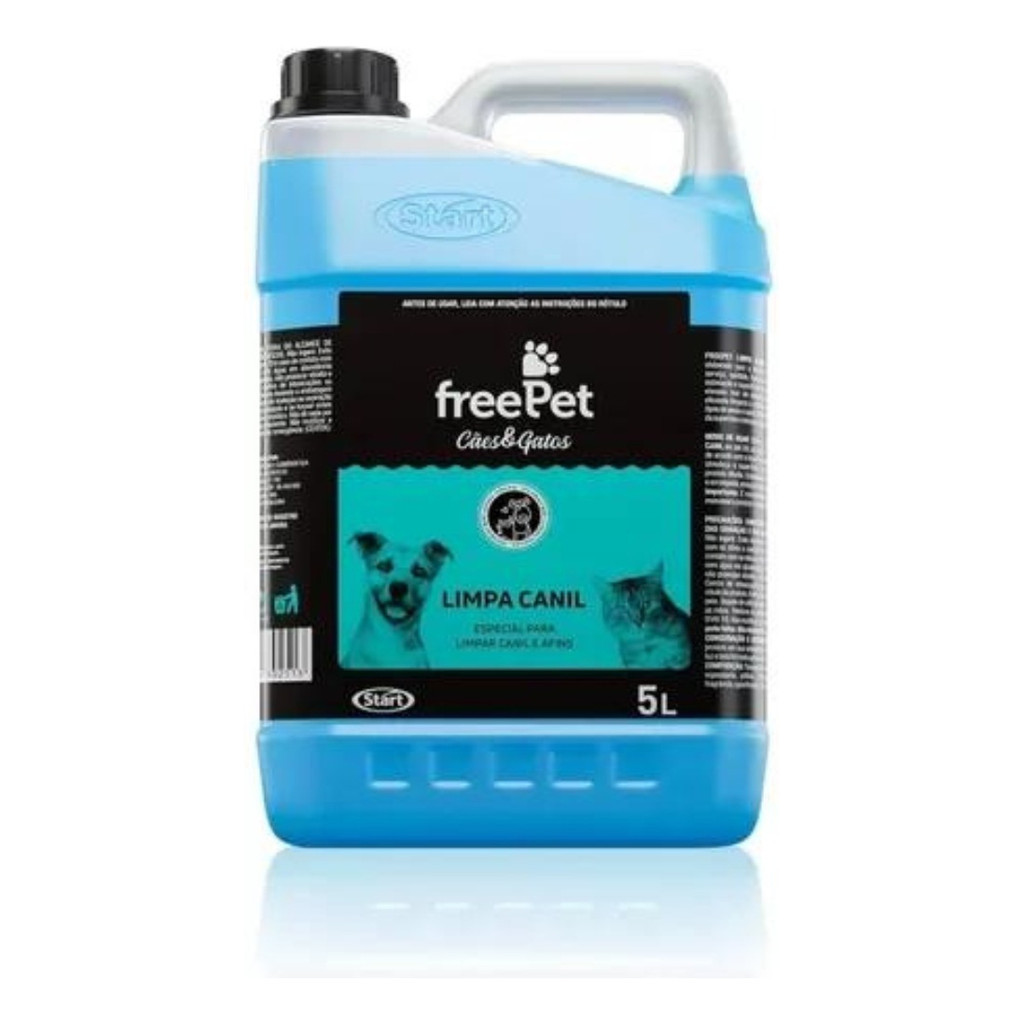 Limpa Canil Tira Cheiro De Urina Xixi E Cocô Free Pet 5l Pinheiro em Oferta na Shopee