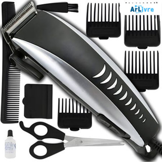 Corte de cabelo barbear aparador profissional barba rosto 9 peças elétrico 110V em Oferta na Shopee