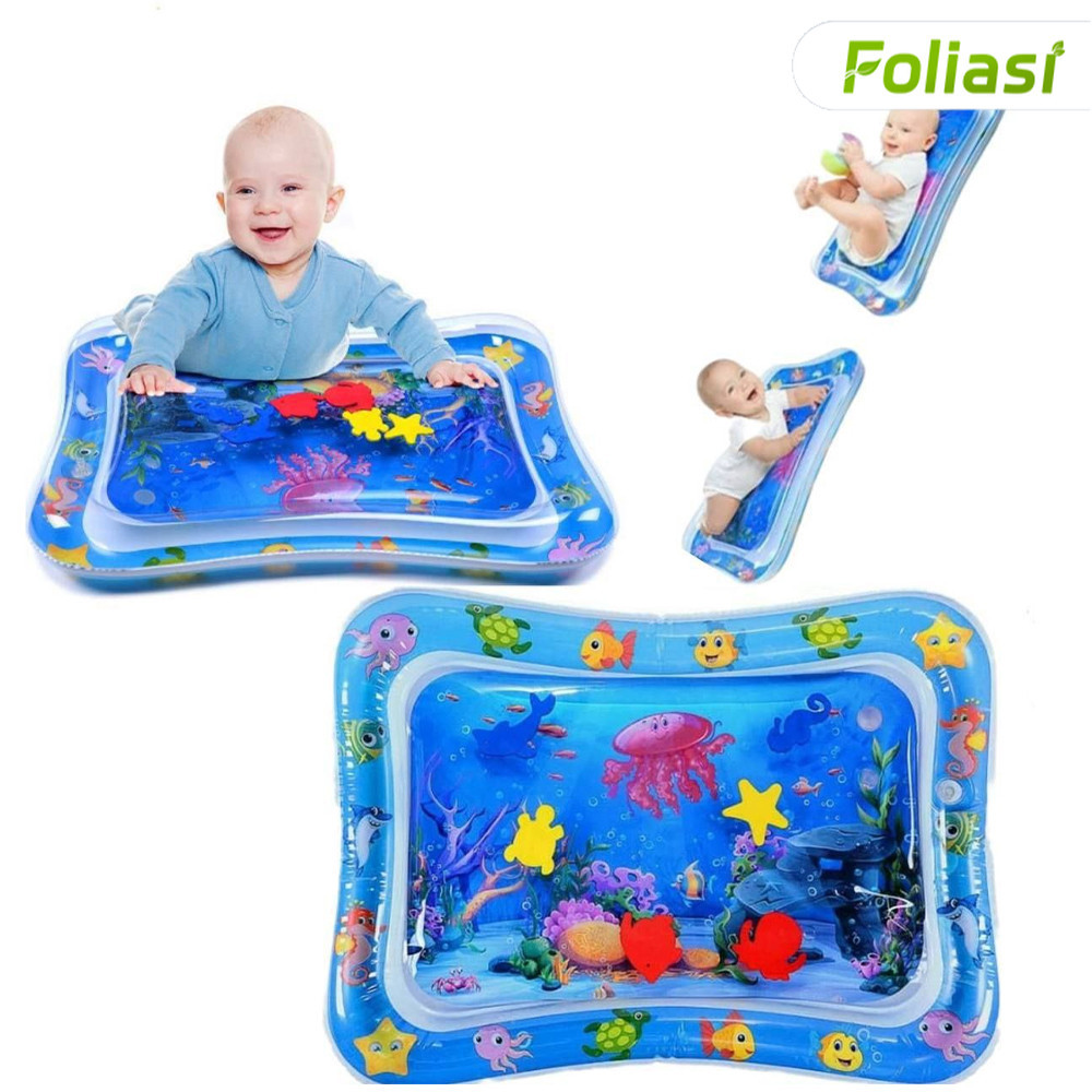 Almofada de água interativa para bebês - desenvolvimento e diversão esportiva em Oferta na Shopee