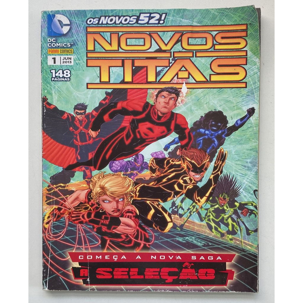 Novos Titãs 01 Começa a Nova Saga a Seleção autor Os Novos 52