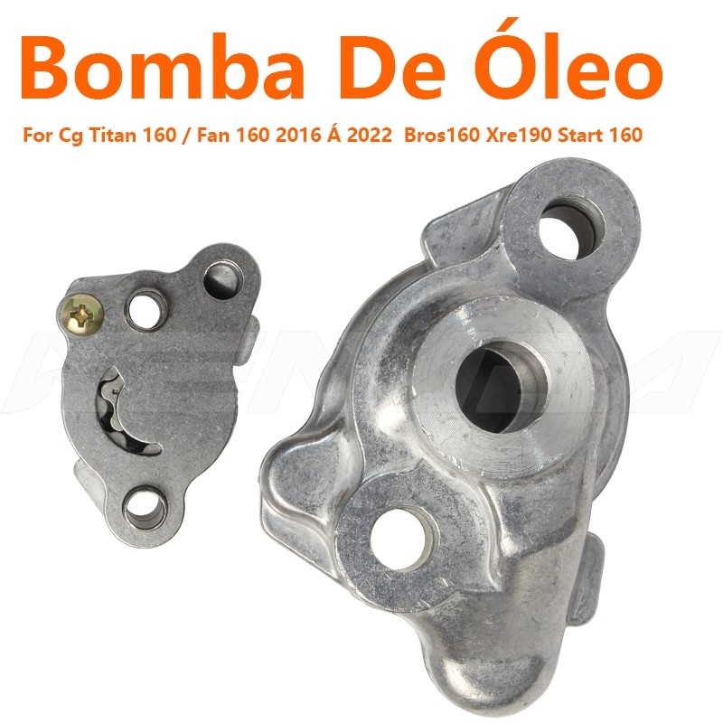 Bomba Óleo CG Titan 160 CG Fan 160 Start 160 CG Cargo 160 NXR Bros 160 XRE 190 Todos os anos 15100-KVS-M20