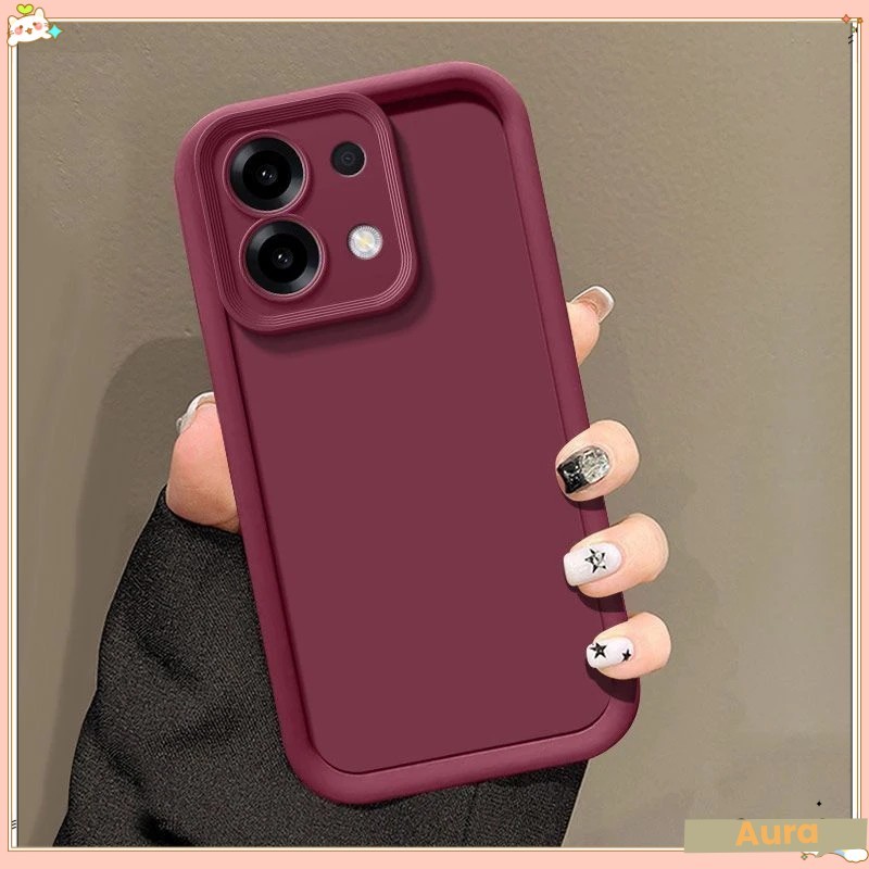 Para Xiaomi Poco C85 4G Caso De Telefone Anti Queda Prevenção Luxo Doces Fosco Capa Macia
