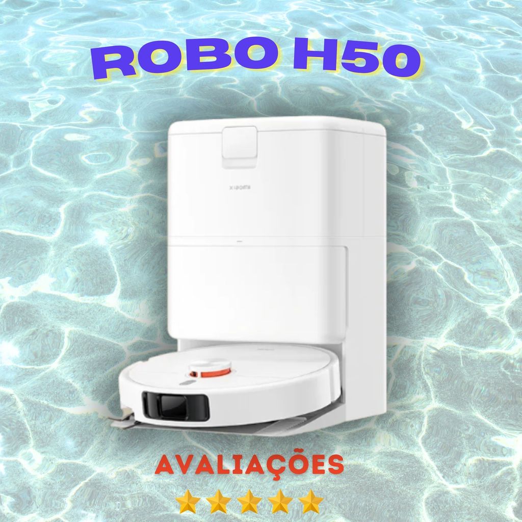 Aspirador Robô 50 H XM 10000Pa Com LDS Sensor Varre Aspira Passa Pano — imagem 2 de 2