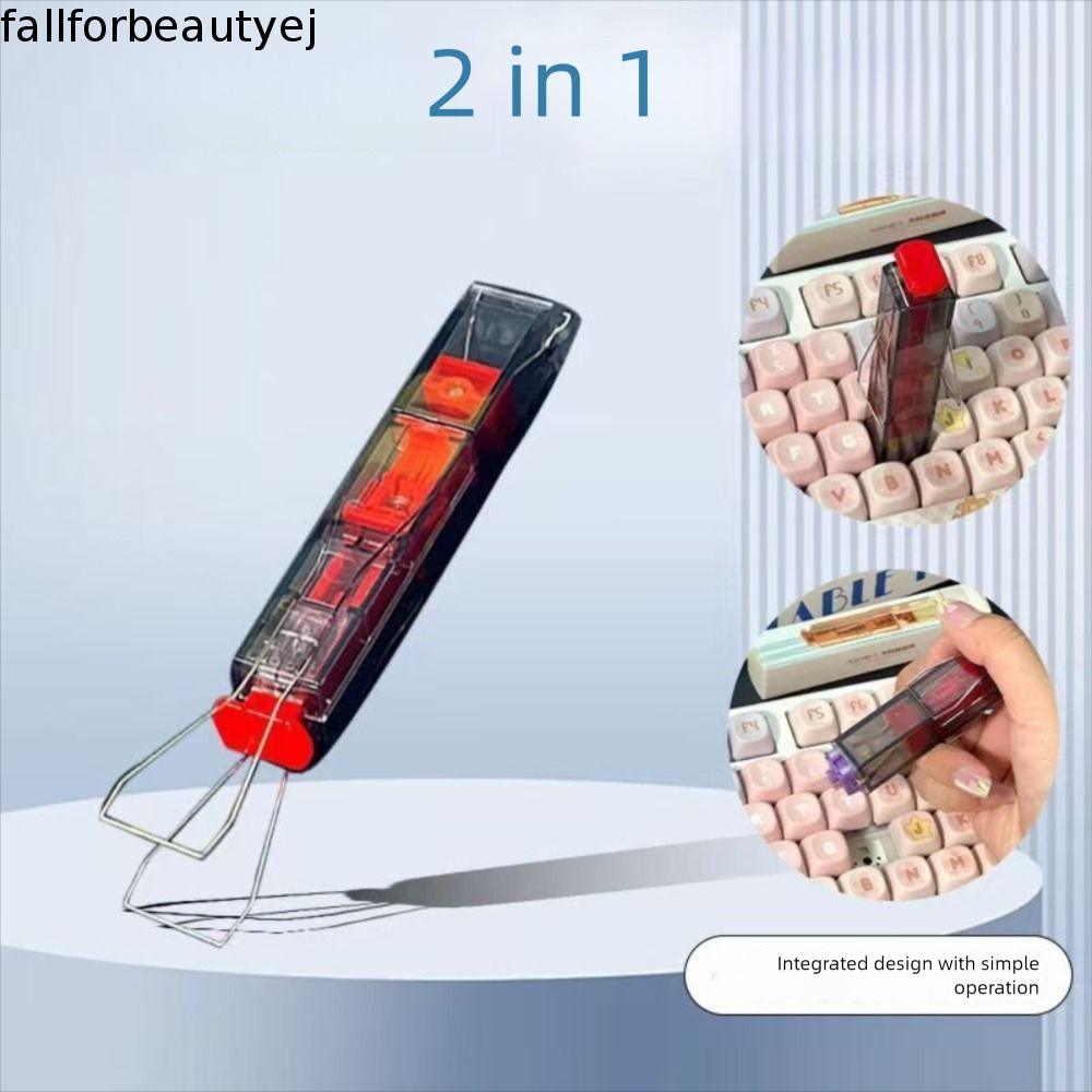 Extrator De Interruptor De Teclado FALLFORBEAUTYEJ , Tampas De Teclas Transparentes 2 Em 1 , Faça Você Mesmo