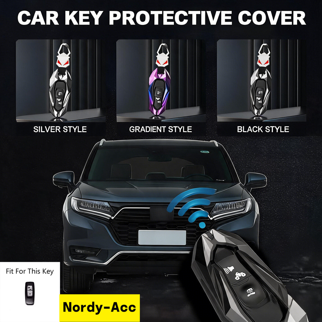 Suporte De Capa De Chave De Carro De Liga De Zinco , Motor Sarung Kunci Honda , Para PCX160 VISION SH350 PCX125 Switch15