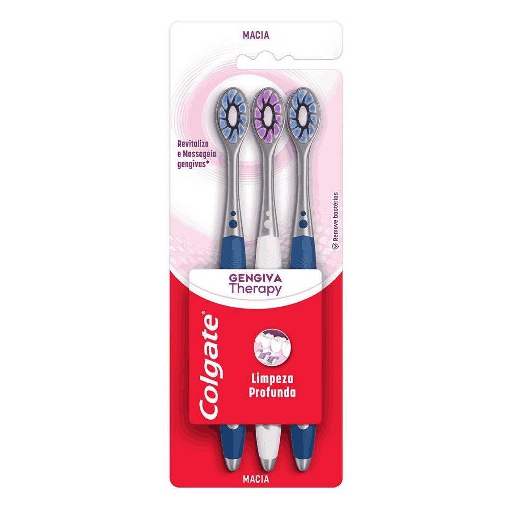 Escova Dente Colgate Gengiva Therapy 3un