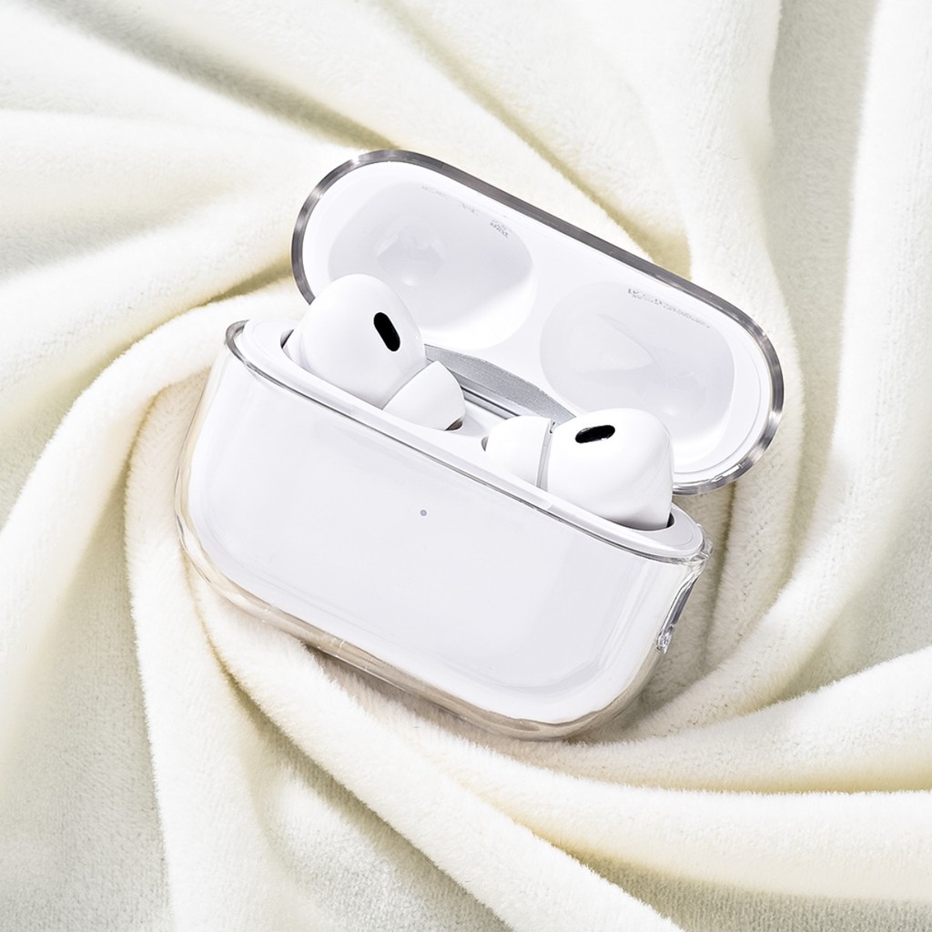 Capinha Compativel AirPods Pro Antichoque Acrilico Transparente Pro 1 2 3 Case Fone