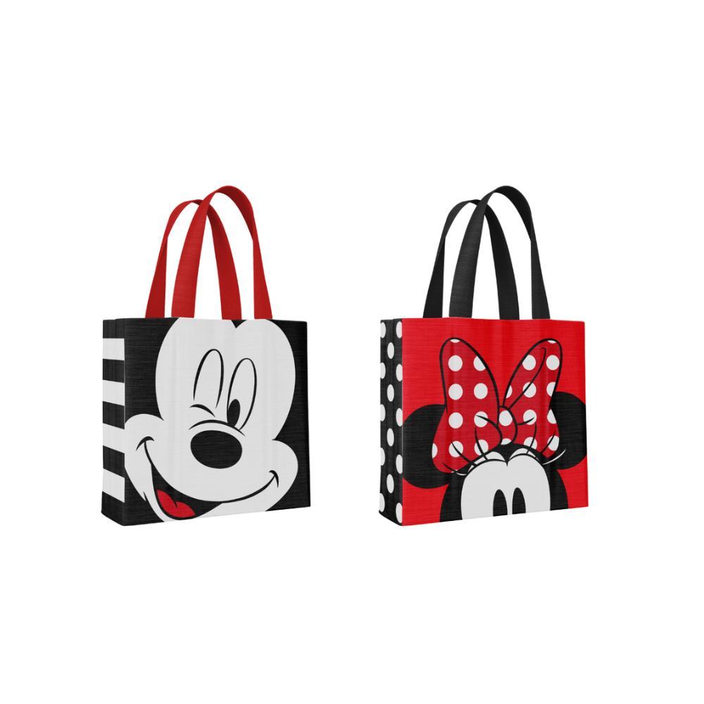 SACOLA RECICLÁVEL MICKEY & MINNIE SORTIDO - SEMAX em Oferta na Shopee