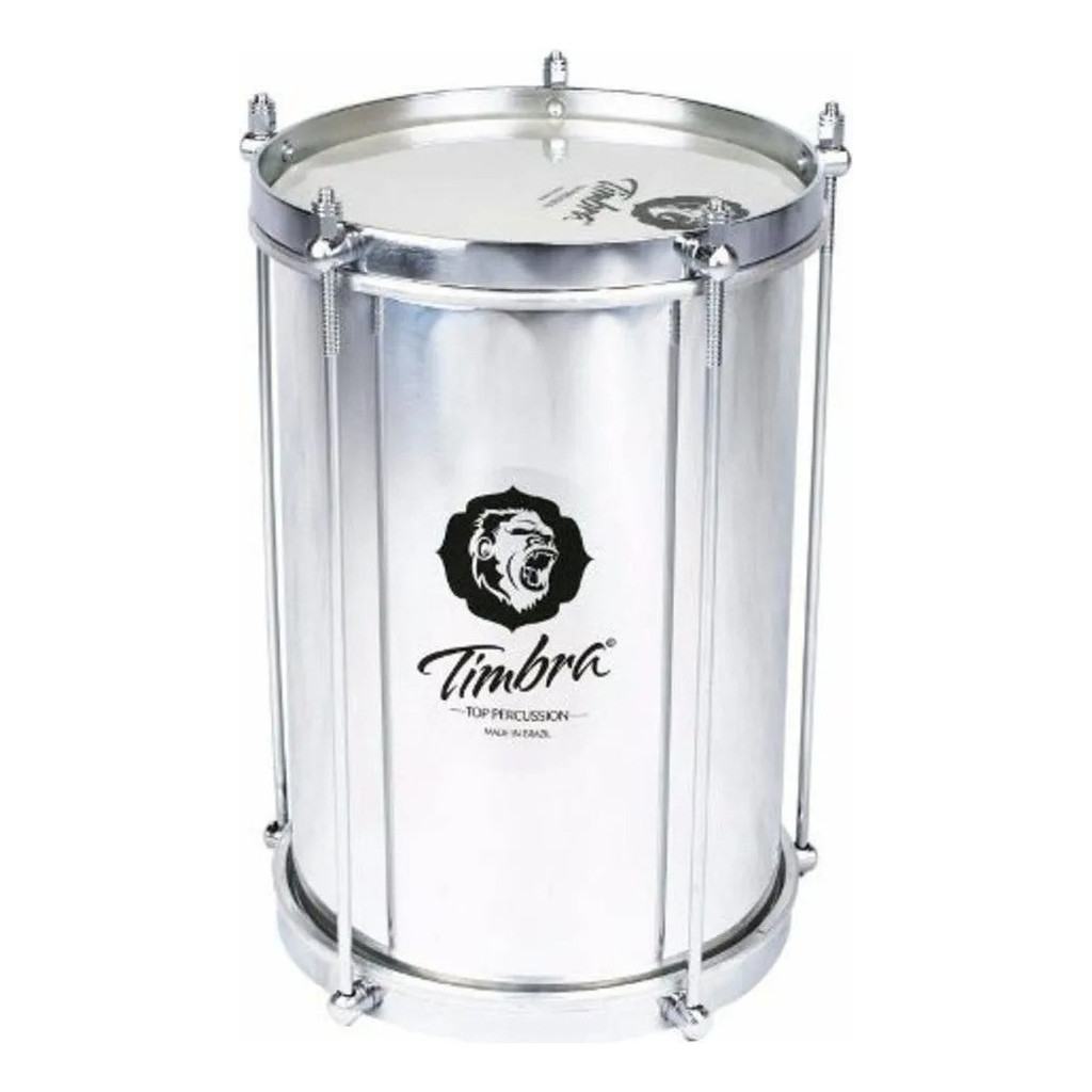 Bacurinha Timbra 08x30 Aluminio Aro Cromado Pele Leitosa Cor Prateado, 8203