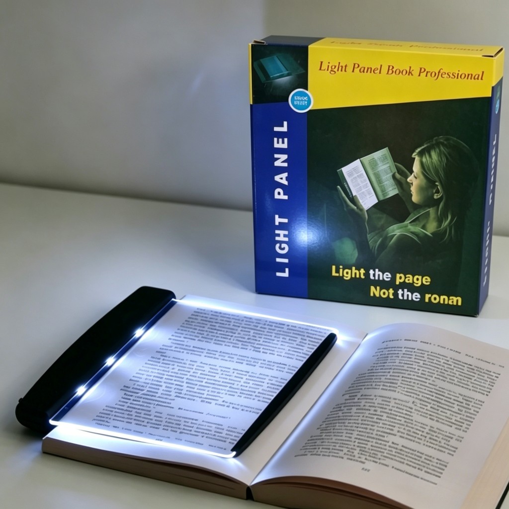 Luminária Para Leitura De Livro, Luz De Led Portátil Quarto Cabeceira - Luminaria