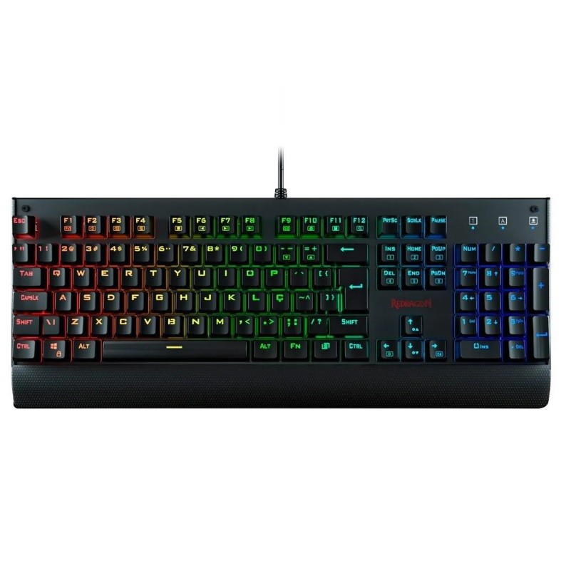 Teclado Mecânico Gamer Redragon Kala RGB, Switch Red - K557RGB