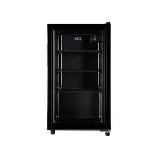 Frigobar Expositor HQ 85L Porta de Vidro Duplo Full Black com Luz Interna e Termostato HQ…