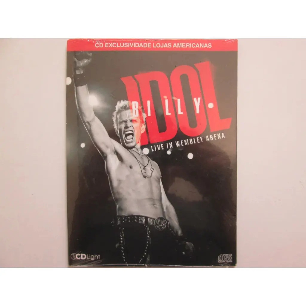 Cd Light -billy Idol / Live In Wembley Arena - Lacrado